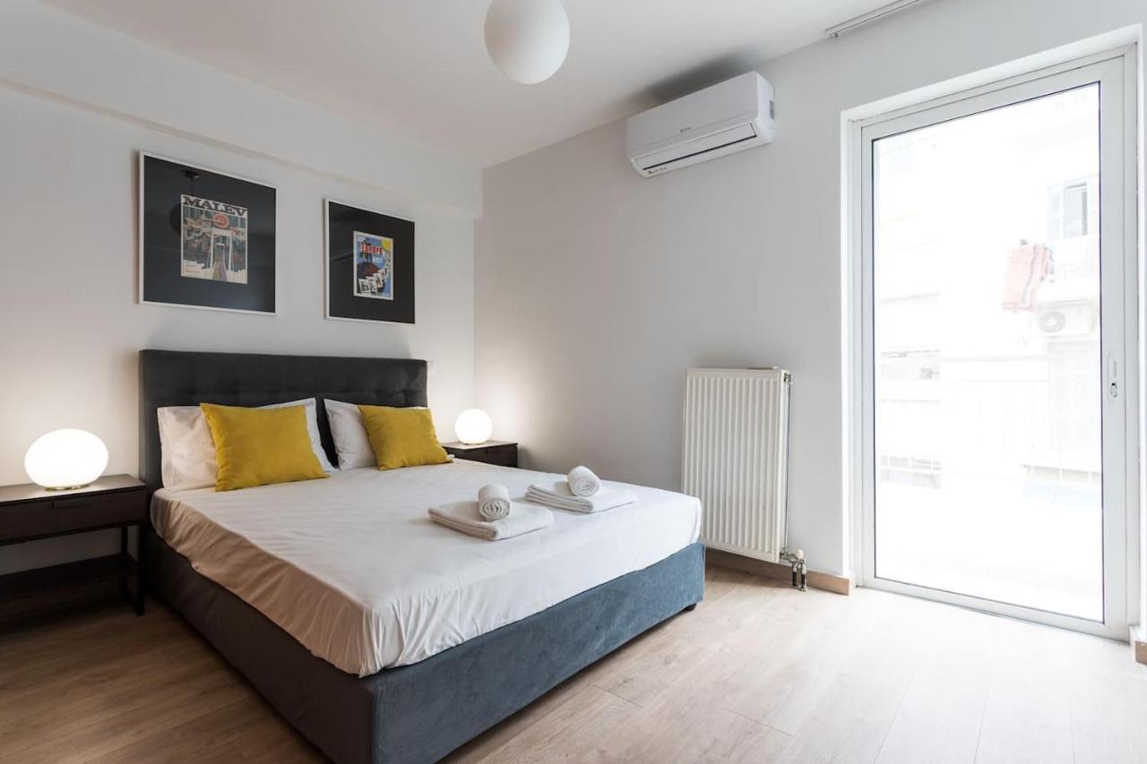 Stunning Flat With Lovely Terrace & Parking Garage Athens Luaran gambar