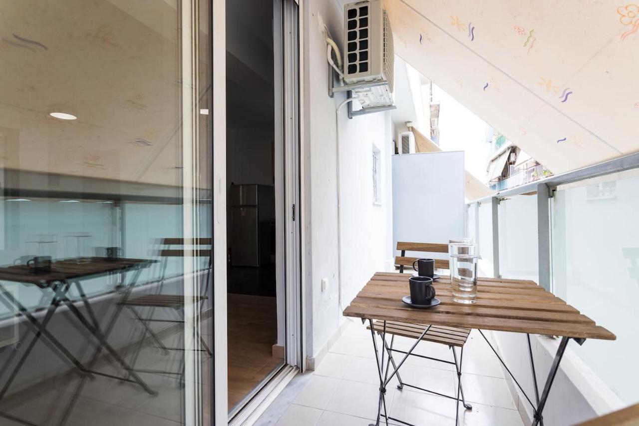 Stunning Flat With Lovely Terrace & Parking Garage Athens Luaran gambar